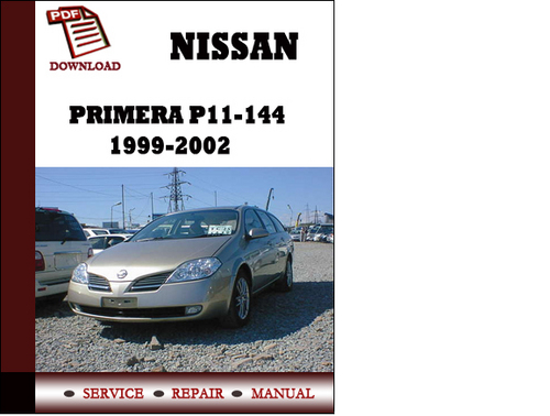 Nissan Primera P11-144 Factory Service Manual